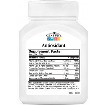 Antioxidant 75 Tablets | 21st Century