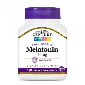 Quick Dissolve Melatonin 10 mg 120 Cherry Flavor Tablets