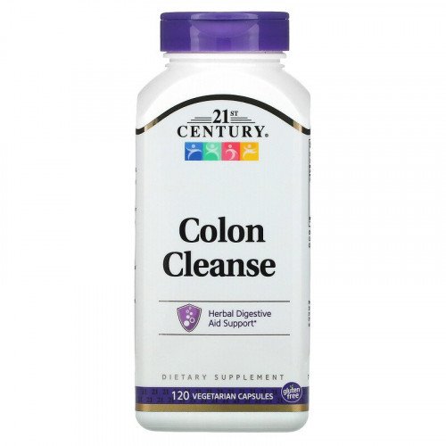 Colon Cleanse (Прочистване на дебелото черво) 120 капсули | 21st Century на марката 21st Century Vitamins от вносител и дистрибутор.