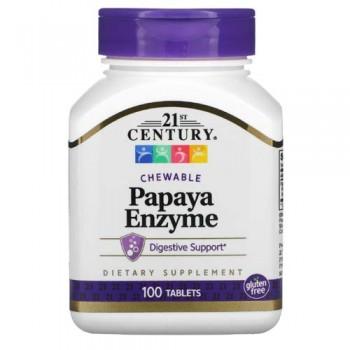 Papaya Enzyme 100 Chewable Tablets