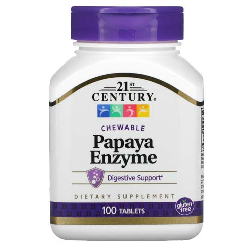 Papaya Enzyme 100 Chewable Tablets