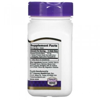 Papaya Enzyme 100 Chewable Tablets