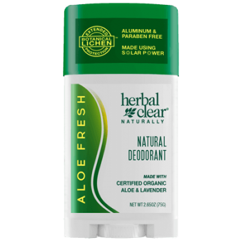 Herbal Clear Aloe Fresh Натурален дезодорант 75 гр | 21st Century