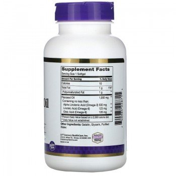 Ленено Масло (High Lignan FlaxSeed Oil) 1000мг 120 капсули | 21st Century Ленено Масло (High Lignan FlaxSeed Oil) 1000мг 120 капсули | 21st Century