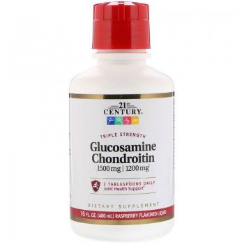 Глюкозамин и Хондроитин Течен 480 мл | 21st Century