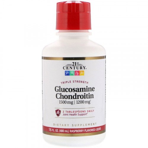 Глюкозамин и Хондроитин Течен 480 мл | 21st Century на марката 21st Century Vitamins от вносител и дистрибутор.
