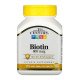 Биотин 800 мкг 110 таблетки | 21st Century на марката 21st Century Vitamins от вносител и дистрибутор.