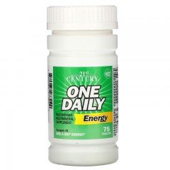Мултивитамини One Daily Energy 75 таблетки | 21st Century
